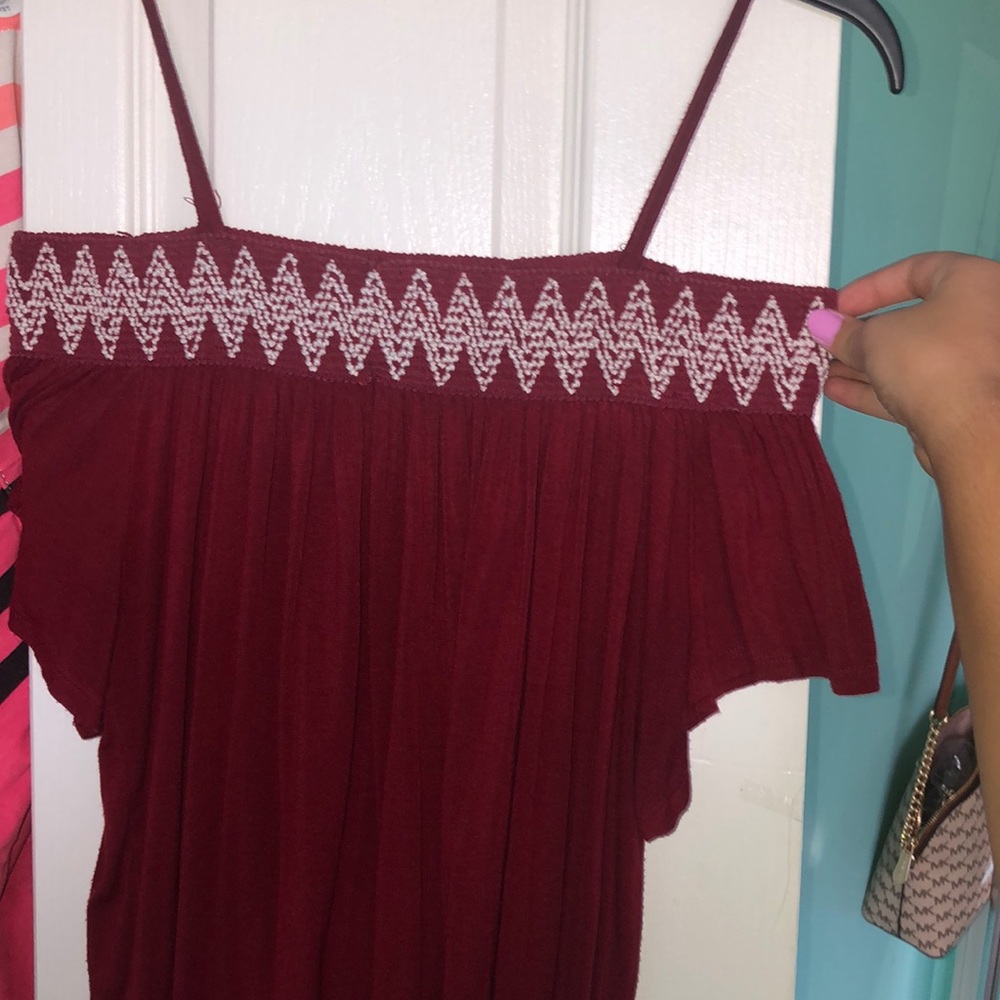 off the shoulder top